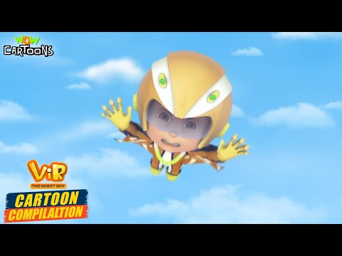 VIr Ka New Robot Suit | Vir The Robot Boy Compilation 04 | Season 01 | Cartoon for Kids | #spot