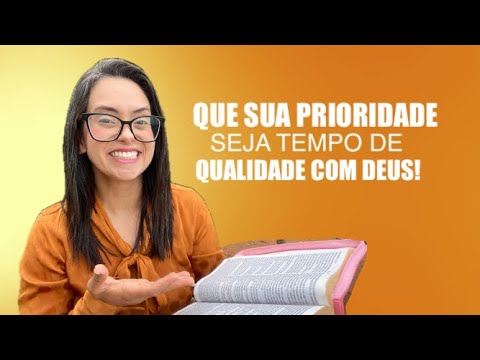 Deuteronômio 16 Que Sua Prioridade Seja Tempo de Qualidade com Deus!