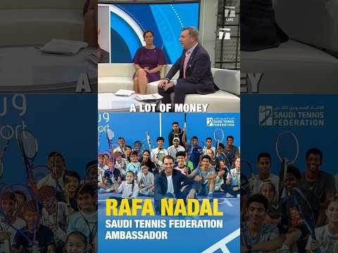 SHOCKING Nadal Partnership with Saudi Arabia #nadal #tennis