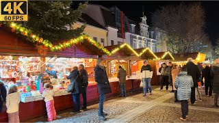 [4K-60fps] NightWalk-ChristmasMarket(Germany) - Weihnachtsmarkt