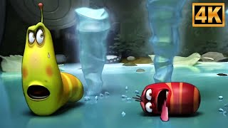 Larva Ice Road | Kids Cartoon Series | Funny Winter Adventure for Kids