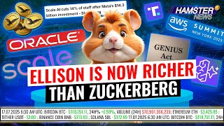 WLFI token wins vote, Scale AI cuts jobs post-Meta, Amazon invests $100M in AI ⚡️ Hamster News