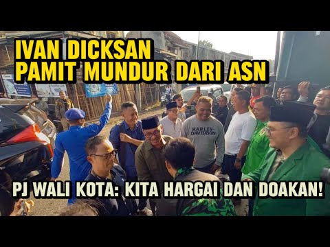 Ivan Dicksan Pamit Mundur dari ASN, Pj Wali Kota: Kita Hargai dan Doakan!