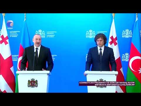 Prezident: "Gürcüstanla tarixi əlaqələrimiz dövlətlərarası əlaqələr üçün möhkəm zəmindir"
