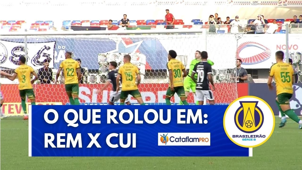 Melhores Momentos Remo 0 x 0 Cuiabá   Série B 2025