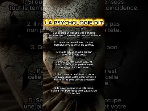 Psychologie : Si Vous Pensez Sans Arrêt à Quelqu'un, Il Pense à Vous Aussi 💭❤️