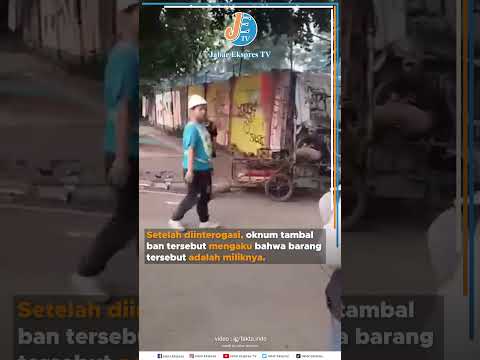 SHORT Pasukan Ojol Geruduk Oknum Tukang Tambal Ban Penyebar Ranjau Paku di Jalan