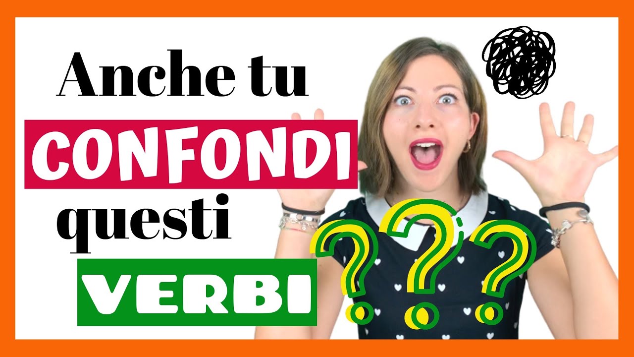 9 Verbi Italiani che Creano CONFUSIONE agli STRANIERI! Impara a Parlare ITALIANO! (#ChiediAmo)