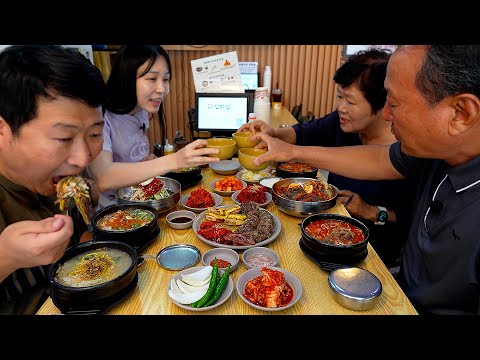 속초가면 꼭 먹어봐야할 아바이 순대! 속초 아바이마을 '신다신'! (Sundae Soup & Cold noodles) 요리&먹방!! - Mukbang eating show