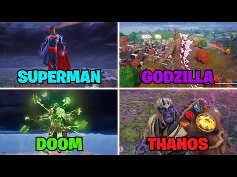 Evolution of Transformations in Fortnite