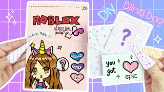 Blind Bag Roblox Julia Minegirl Outfit 🫶 Paper Diy 🫶 Como Fazer Blind Bag Roblox