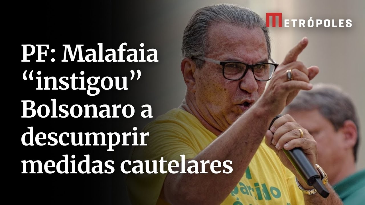 PF Malafaia instigou Bolsonaro a descumprir medidas cautelares