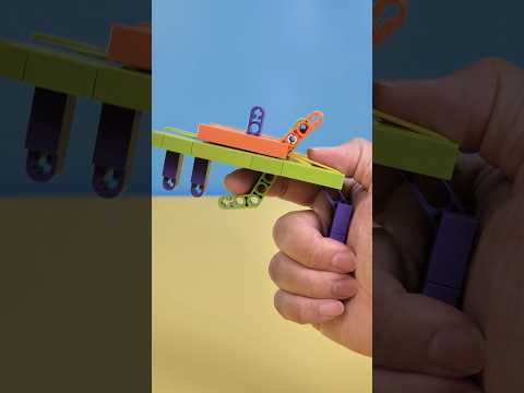 Building a LEGO pistol that shoots pins! #lego #legomoc