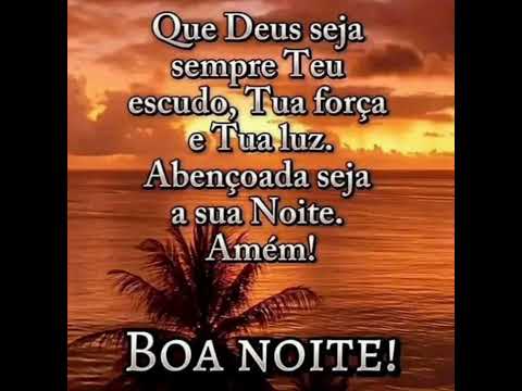Mensagem de boa noite Domingo #deusabençoeatodos 19/10/2025