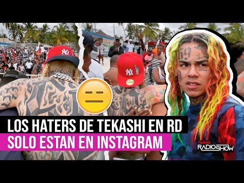 TEKASHI 69 LLEGA A RD A REGALAR DINERO (DEMUESTRA EL DOMINICANO SOLO HABLA PLEPLA EN INSTAGRAM)