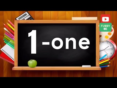 Number | 1234 | 1 to 20 counting | number song | number spelling | counting for kids