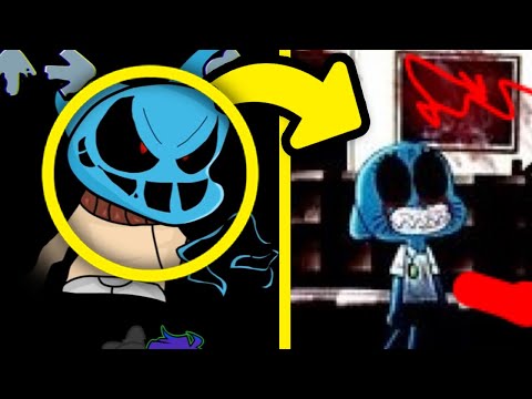 References in FNF Gumball World | New Corrupted Gumball | Gumball.exe