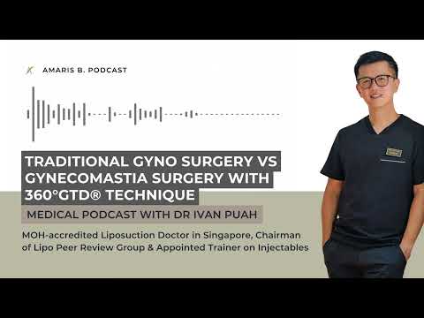 Traditional Gyno vs Gynecomastia surgery with 360°GTD®️ technique | Amaris B. Clinic by Dr Ivan Puah