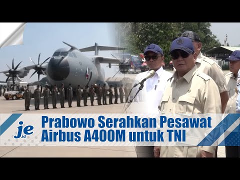 Suplai Baru TNI!! Presiden Prabowo Serahkan Pesawat Airbus A400M ke Panglima TNI