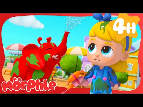 Morphle Cleans Up The Slime | Mila and Morphle Cartoons | Videos for Kids | Toddler Learning