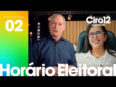 PROGRAMA ELEITORAL #2 | CIRO PRESIDENTE 12
