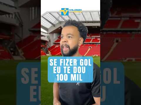 A Rica e o sobrinho que quer ser jogador.