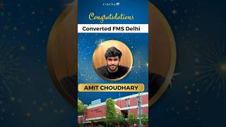 Congratulations, Amit Choudhary , for scoring 99.18%ile | Cracku DashCATs series review