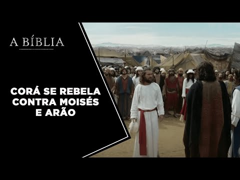 A BIBLIA: A TERRA PROMETIDA-CORÁ SE REBELA CONTRA MOISÉS