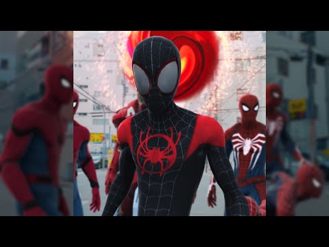 夢のチームを勝手に再現！『スパイダーマン：ノー・ウェイ・ホーム』 が見たすぎて作ってみた #shorts