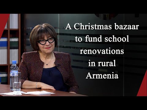 A Christmas bazaar to fund school renovations in rural Armenia