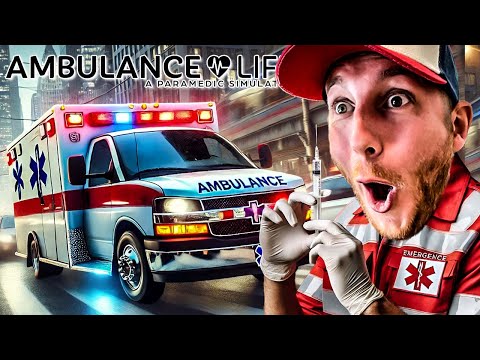 LEBEN RETTEN: Der ALLTAG eines SANITÄTERS 🚑 AMBULANCE LIFE: A Paramedic Simulator