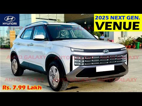 2025 NEW HYUNDAI VENUE Facelift to Launch in INDIA🤩