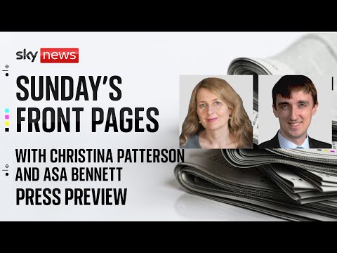 Press Preview: What’s in Sunday’s newspapers?