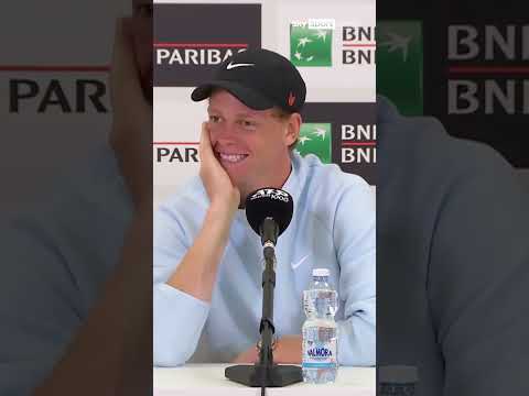 Jannik Sinner risponde alla battuta di Papa Leone XIV sul tennis - Master 1000 Roma