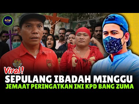 VIRAL‼️SEPULANG IBADAH MINGGU JEMAAT PERINGATKAN INI Kpd Bang ZUMA