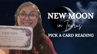Unlock Your New Moon Manifestation: Taurus Pick A Card Reading for Stability!