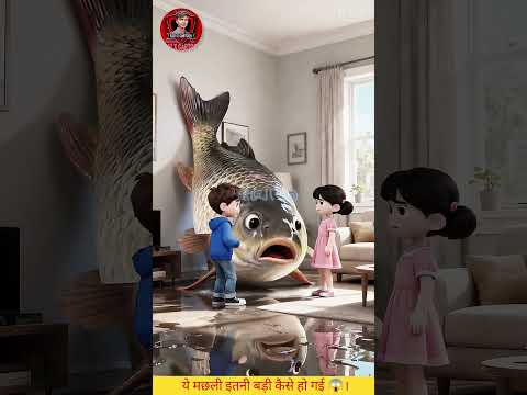 ये मछली इतनी बड़ी कैसे हो गई 😱। “The Ultimate Dose of Entertainment 🎬✨” #cartoon #shorts
