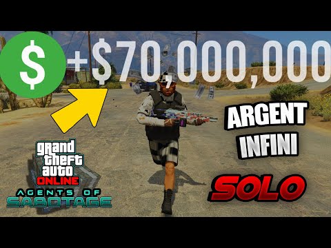 MEILLEURE METHODE D'ARGENT ILLIMITE FACILE SUR GTA5 ONLINE SOLO ARGENT INFINI (PS/XBOX/PC)!  1.70 !