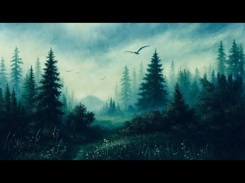 Can I Paint a Whole Picture Using Only Blue? : Acrylic Painting