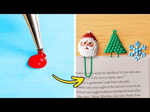 KREATIVE SCHUL-HACKS FÜR DIE WEIHNACHTSZEIT 🎄📚 DIY KLEBEPISTOLEN- & 3D-STIFT-BASTELARBEITEN