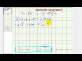 Indefinite Integrals and Anti-Derivatives
