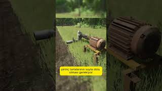Pirinç Ekimi Kısa Rehber | FS25 #shorts #fs25 #farmingsimulator #pirinç