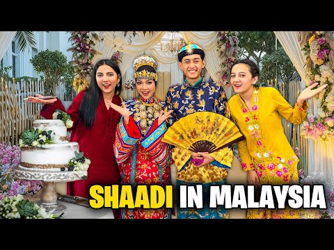 Grand Wedding In Malaysia 😍| Groom ki 2 Wives 😱| Foreigners Ko Punjabi Sikhai 🤣 Sistrology 
