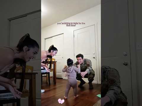What’s your baby’s reaction when seeing dad?#fyp #foryoupage #baby #funnybaby #love #cute