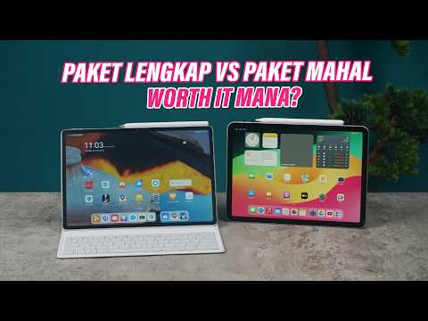 Tablet Super Ringan Buat Gantiin Laptop! Bandingin HUAWEI MatePad 12 X VS iPad Air M2 11 Inch!