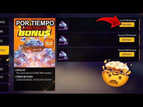 RAPIDO! Como Conseguir Diamantes en Free Fire! DICIEMBRE 2024 Por Tiempo Limitado