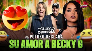 POTOKO Le declara su amor a Becky G... Moncho Artuaga, Junito Perse / La Tendencia de Molusco KQ105