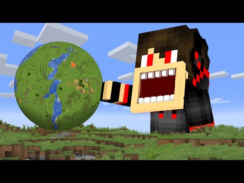 I Troll My Sister by EATING ENTIRE World in Minecraft