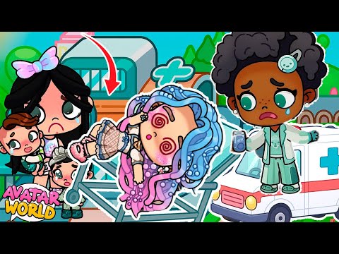 😰¡¡PERDI A MI BEBE!! VOY DE EMERGENCIA AL HOSPITAL😭 en Avatar World |SOYFIFI✨