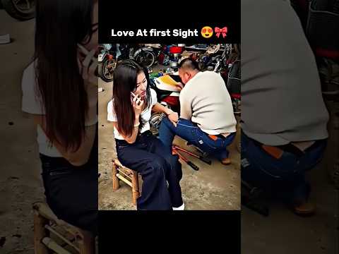 Love At First Sight 😍🎀 #shorts #love #trending #memes #foryou